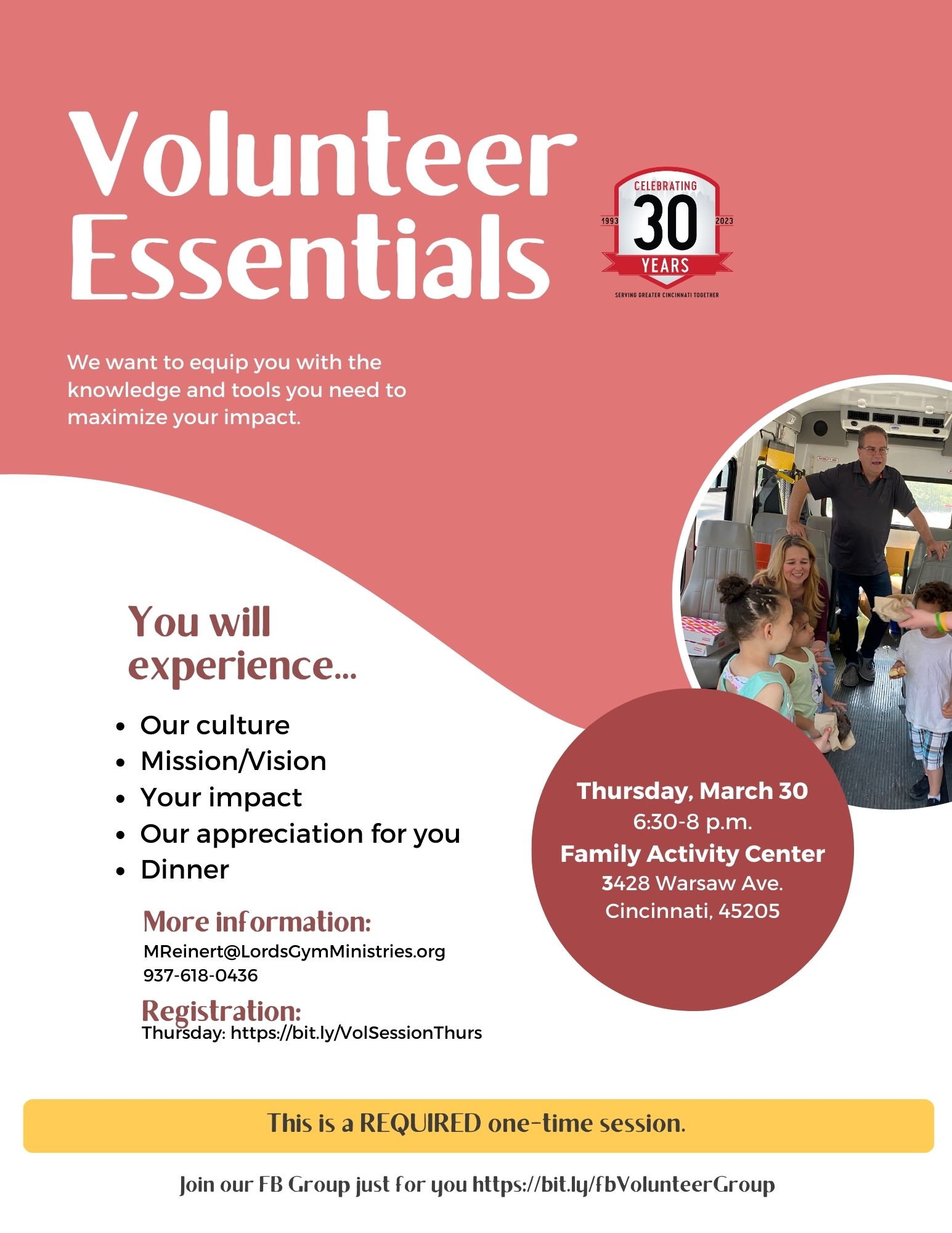 Volunteer Coaching Sessions (8)